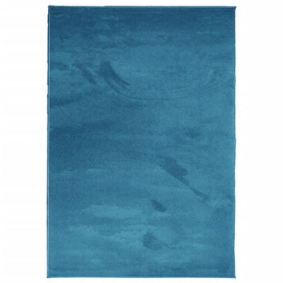 Rug OVIEDO Short Pile Turquoise 120x170 cm