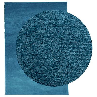 Rug OVIEDO Short Pile Turquoise 120x170 cm