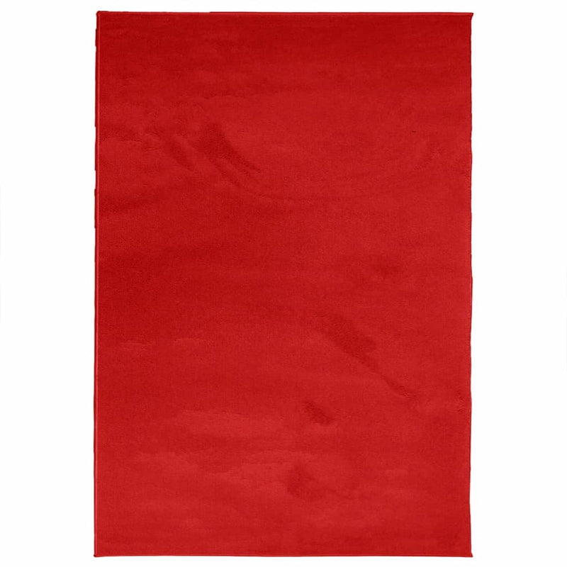 Rug OVIEDO Short Pile Red 200x280 cm