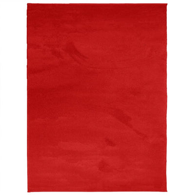 Rug OVIEDO Short Pile Red 240x340 cm