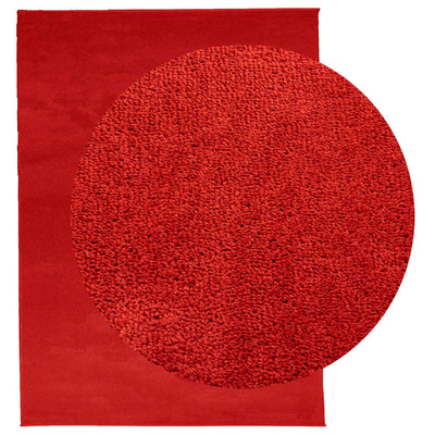 Rug OVIEDO Short Pile Red 240x340 cm