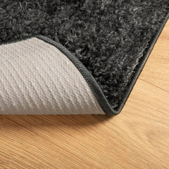 vidaXL Rug ISTAN High Pile Shiny Look Anthracite 100x200 cm 5