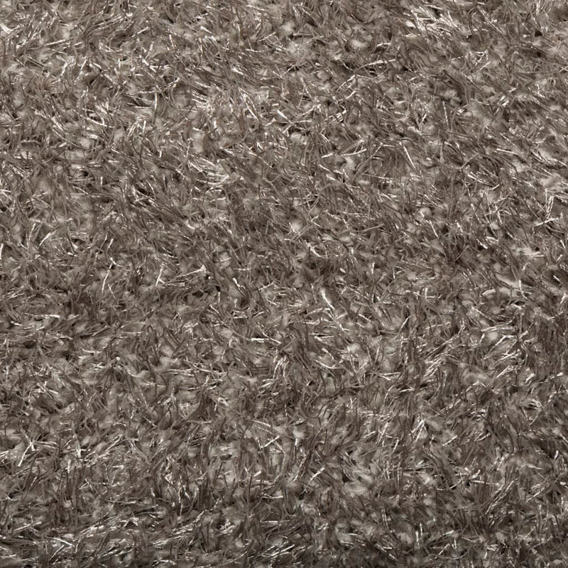 Rug ISTAN High Pile Shiny Look Grey 80x150 cm