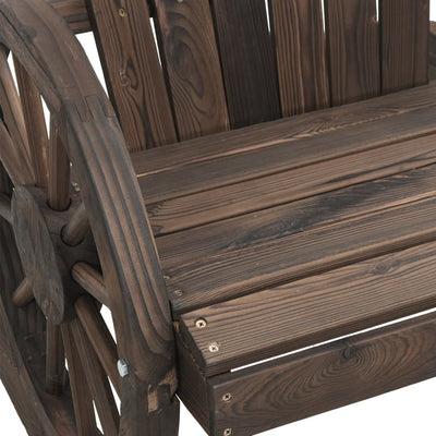 Garden Adirondack Chairs 4 pcs Solid Wood Fir