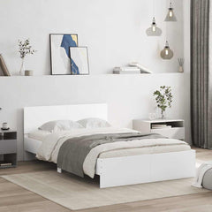 Bed Frame without Mattress White