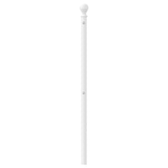 vidaXL Metal Replace Headboard White 200 cm 4