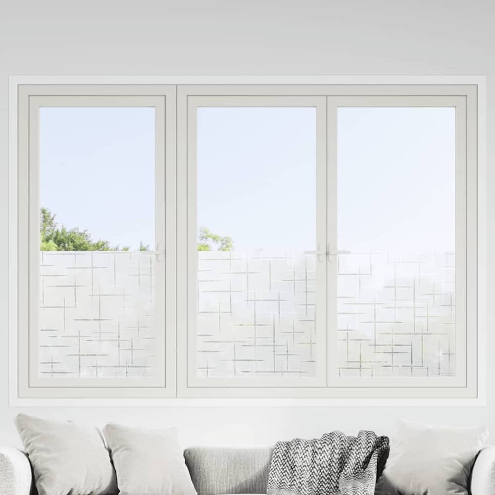 Window Films Pattern PVC Length Frosted star