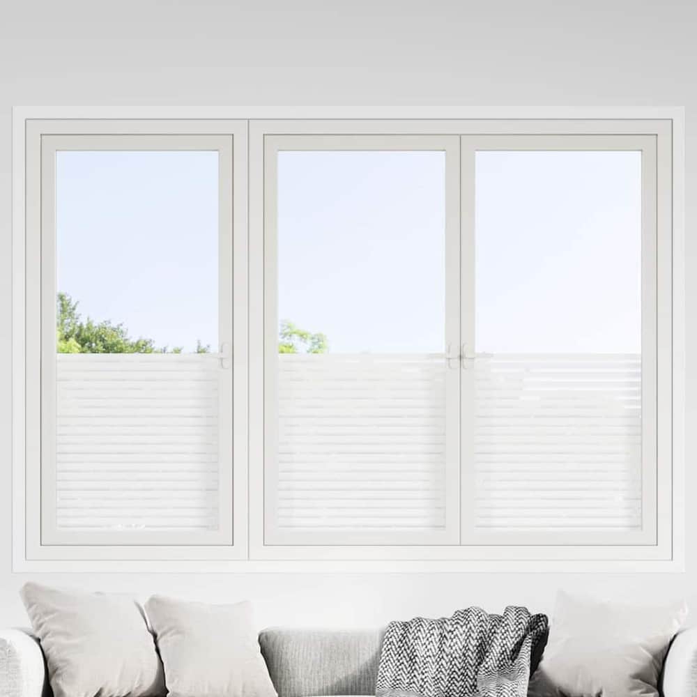Window Films Pattern PVC Length Frosted stripes