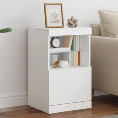 vidaXL Sideboard with LED Lights 41x37x67 cm
