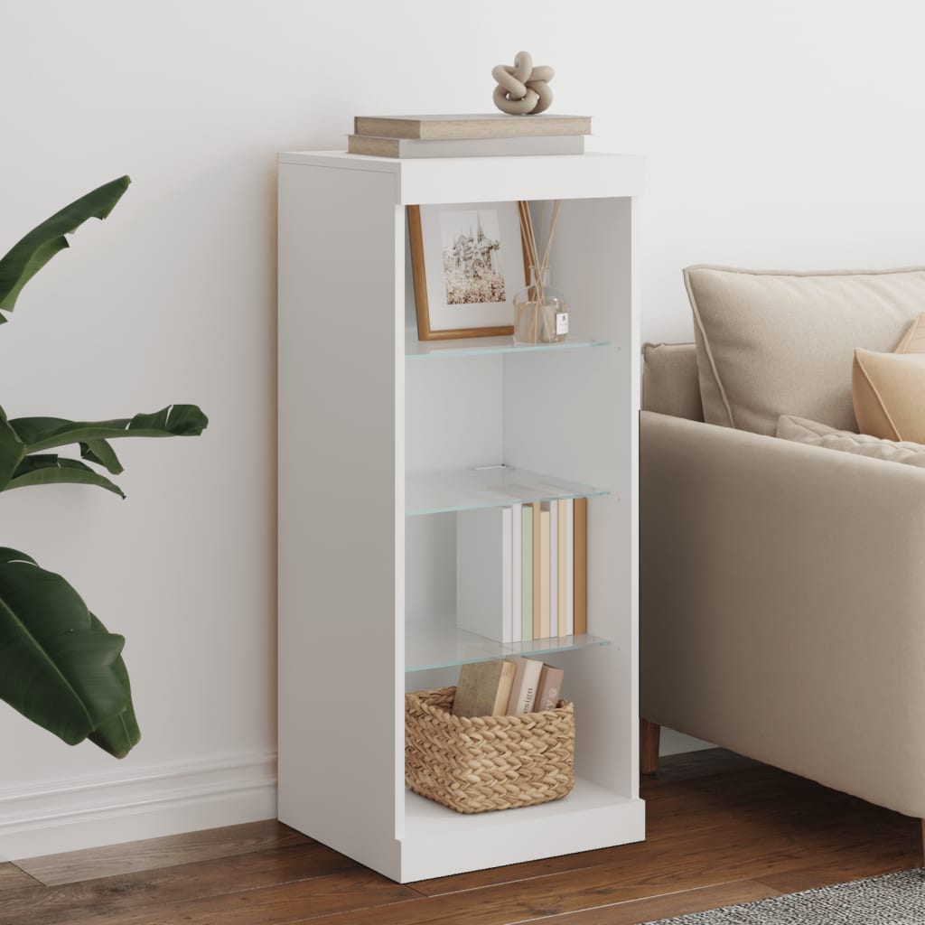 vidaXL Sideboard with LED Lights 41x37x100 cm