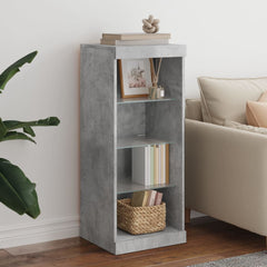 vidaXL Sideboard with LED Lights Concrete Grey 41x37x100 cm 1