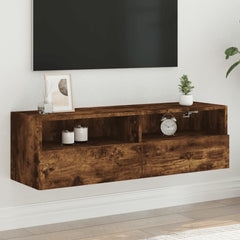 vidaXL TV Wall Cabinet 100x30x30 cm Engineered Wood
