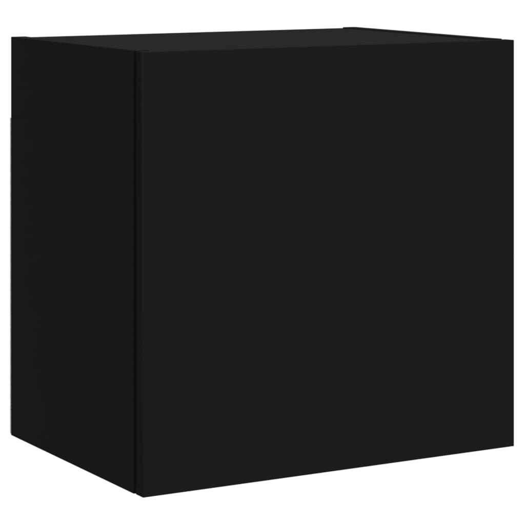 vidaXL TV Wall Cabinets 2 pcs Black 40.5x30x40 cm Engineered Wood 6