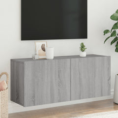 TV Cabinet Wall-mounted 100x30x41 cm Grey sonoma