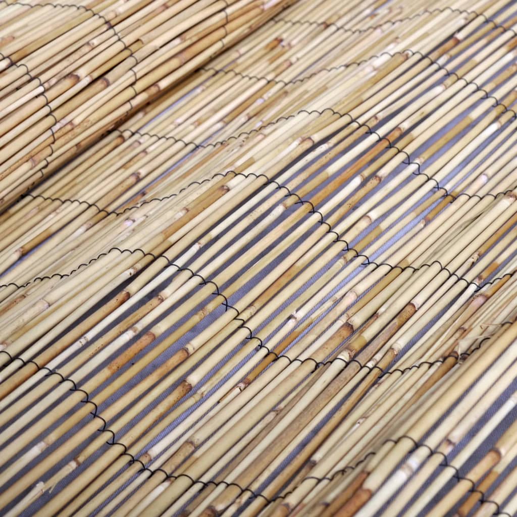 vidaXL Garden Fence 1000x90 cm Reed 4