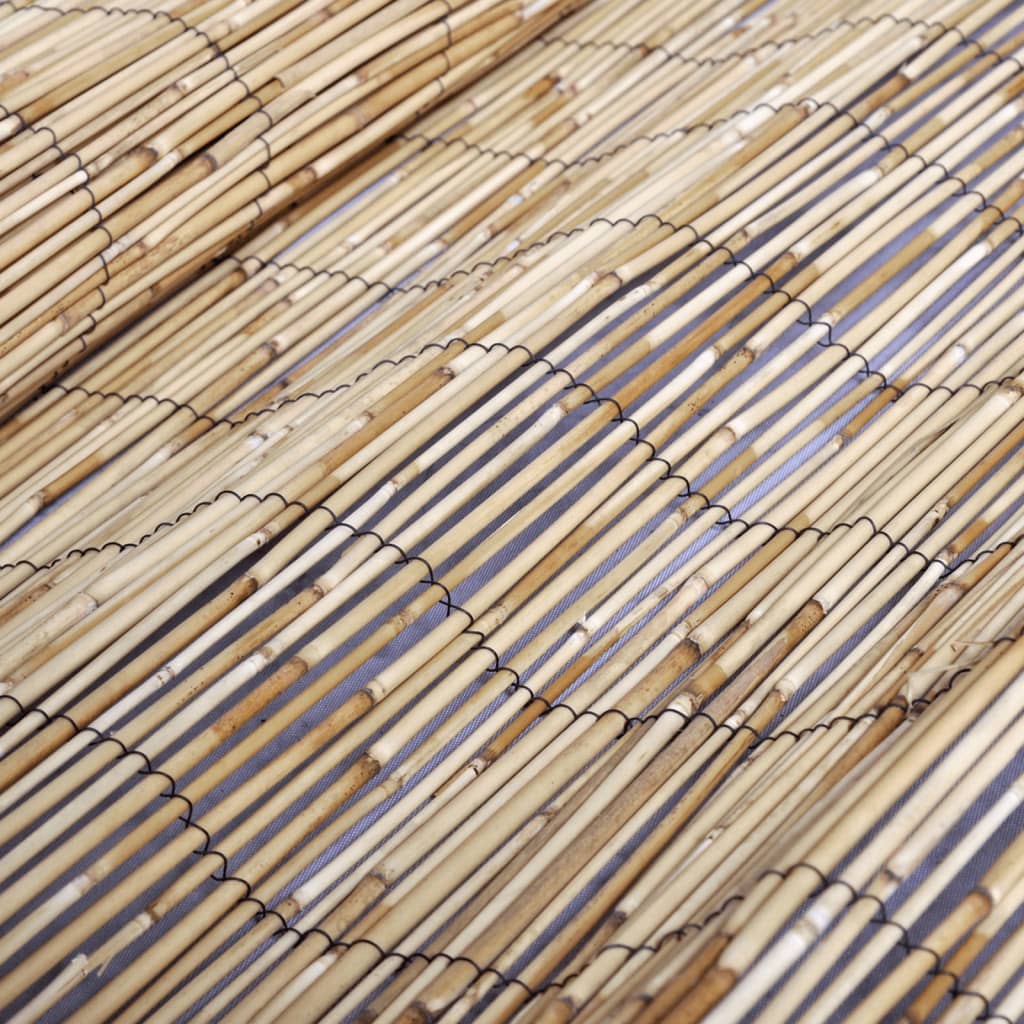 vidaXL Garden Fence 1000x80 cm Reed 4