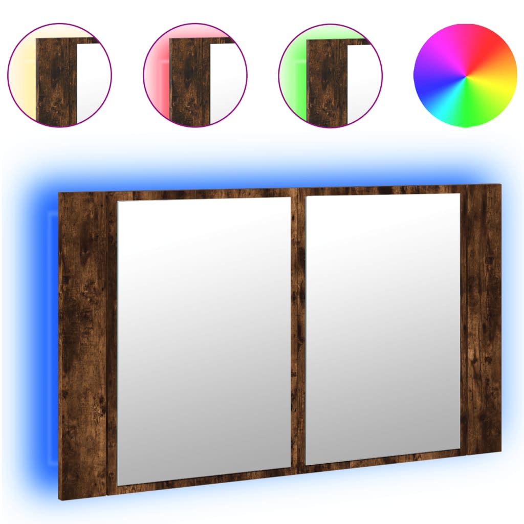 LED Bathroom Mirror Cabinet