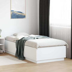vidaXL Bed Frame without Mattress 100x200 cm Length 200 cm Width 100 cm