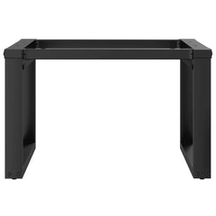 vidaXL Coffee Table Legs O-Frame 60x40x38 cm Steel 4