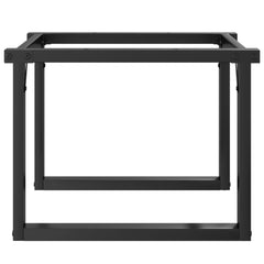 vidaXL Coffee Table Legs O-Frame 60x40x38 cm Steel 5