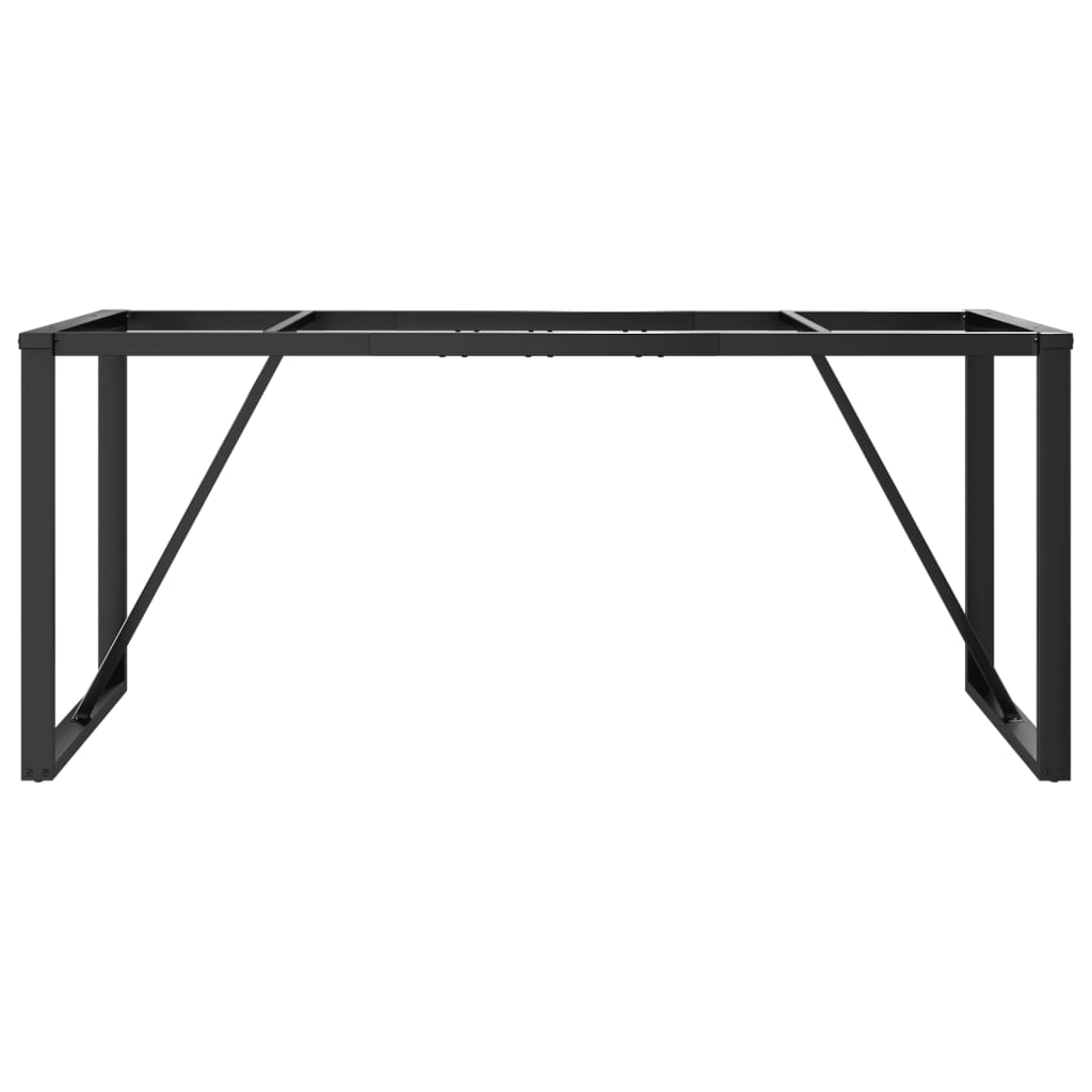 vidaXL Dining Table Legs O-Frame 160x80x73 cm Steel 4