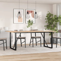 vidaXL Dining Table Legs O-Frame 180x80x73 cm Steel 1