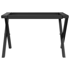 vidaXL Coffee Table Legs X-Frame 50x40x38 cm Steel 4