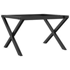 vidaXL Coffee Table Legs X-Frame 50x40x38 cm Steel 6