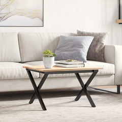 vidaXL Coffee Table Legs X-Frame 50x40x38 cm Steel 1