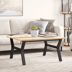 vidaXL Coffee Table Legs Y-Frame 80x70x43 cm Steel 1