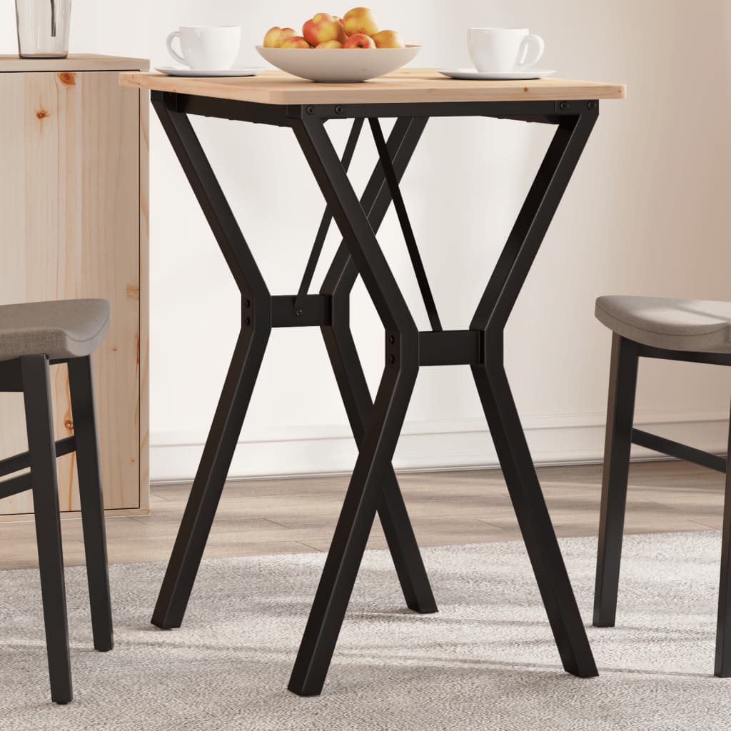 vidaXL Dining Table Legs Y-Frame 60x40x73 cm Steel 3