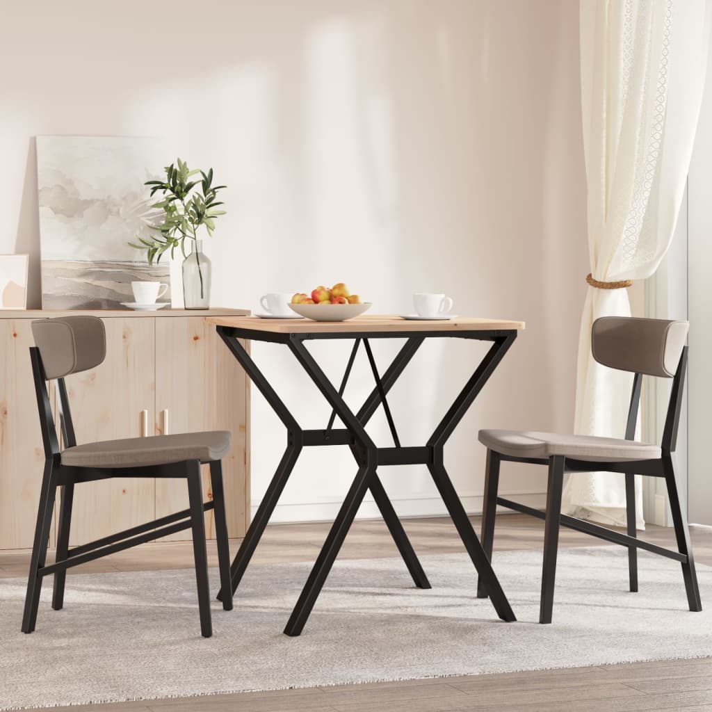 vidaXL Dining Table Legs Y-Frame 60x60x73 cm Steel 3