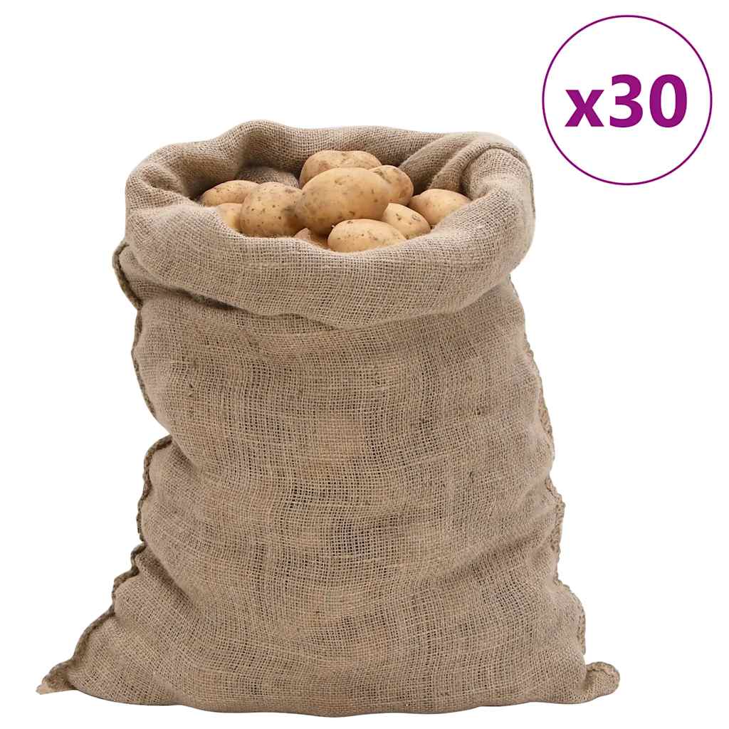 Jute Sacks 100% Jute 220 gsm 60 cm 105 cm 30