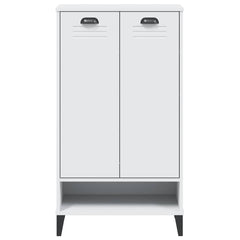 vidaXL Shoe Cabinet VIKEN White Engineered Wood 6