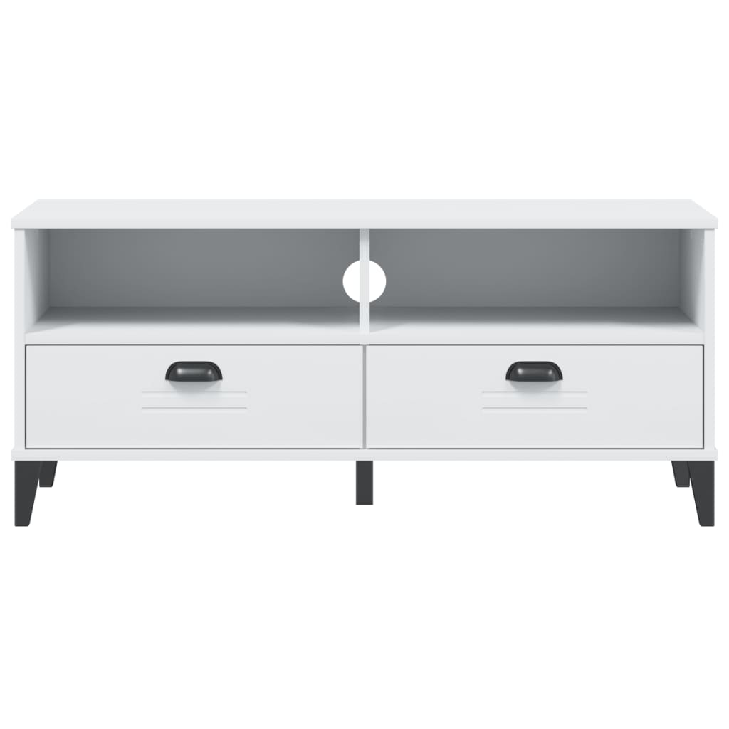 vidaXL TV Cabinet VIKEN White Engineered Wood 6