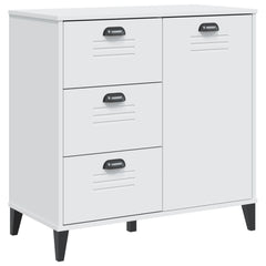 Sideboard "VIKEN" 80x40x80 cm Engineered Wood White