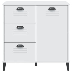 Sideboard "VIKEN" 80x40x80 cm Engineered Wood White