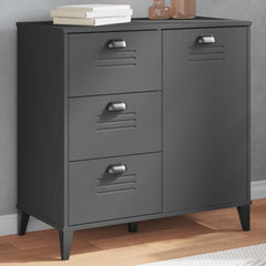 Sideboard "VIKEN" 80x40x80 cm Engineered Wood Anthracite
