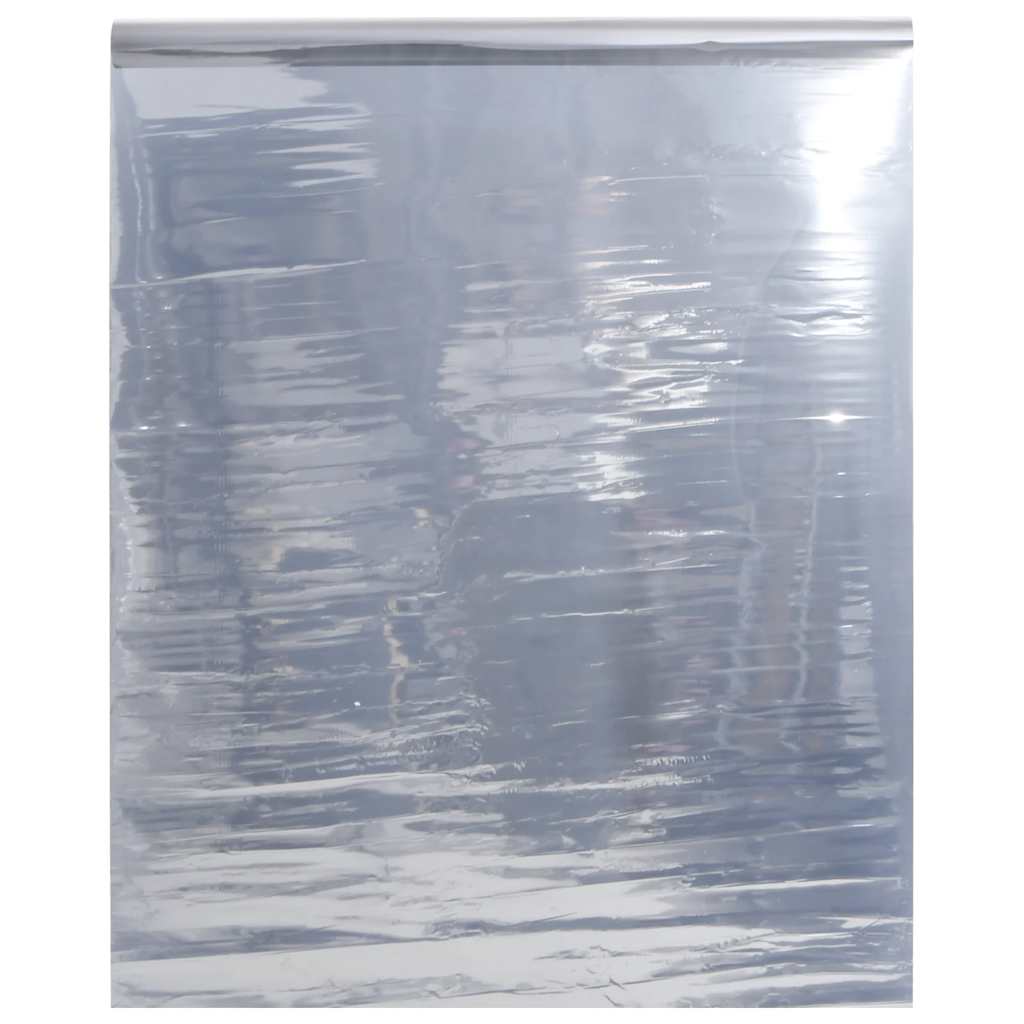 Solar Film Static Reflective Effect Silver PVC, image 2