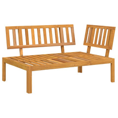 Garden Pallet Solid Wood Acacia brown Corner sofa