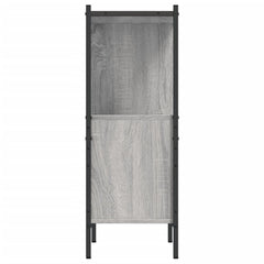 vidaXL Bookcase Grey Sonoma 72x28x77.5 cm Engineered Wood 6