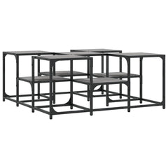 vidaXL Coffee Table Grey Sonoma 91x91x40 cm Engineered Wood 2