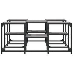 vidaXL Coffee Table Grey Sonoma 91x91x40 cm Engineered Wood 5