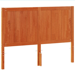 vidaXL Headboard Wax Brown 135 cm Solid Wood Pine 2