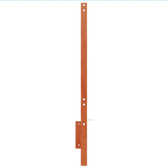 vidaXL Headboard Wax Brown 135 cm Solid Wood Pine 5