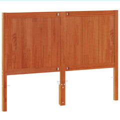 vidaXL Headboard Wax Brown 135 cm Solid Wood Pine 6