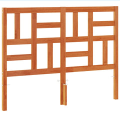 vidaXL Headboard Wax Brown 160 cm Solid Wood Pine 2