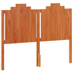 vidaXL Headboard Wax Brown 135 cm Solid Wood Pine 2