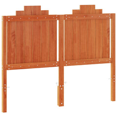 vidaXL Headboard Wax Brown 135 cm Solid Wood Pine 6
