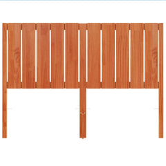 vidaXL Headboard Wax Brown 135 cm Solid Wood Pine 4